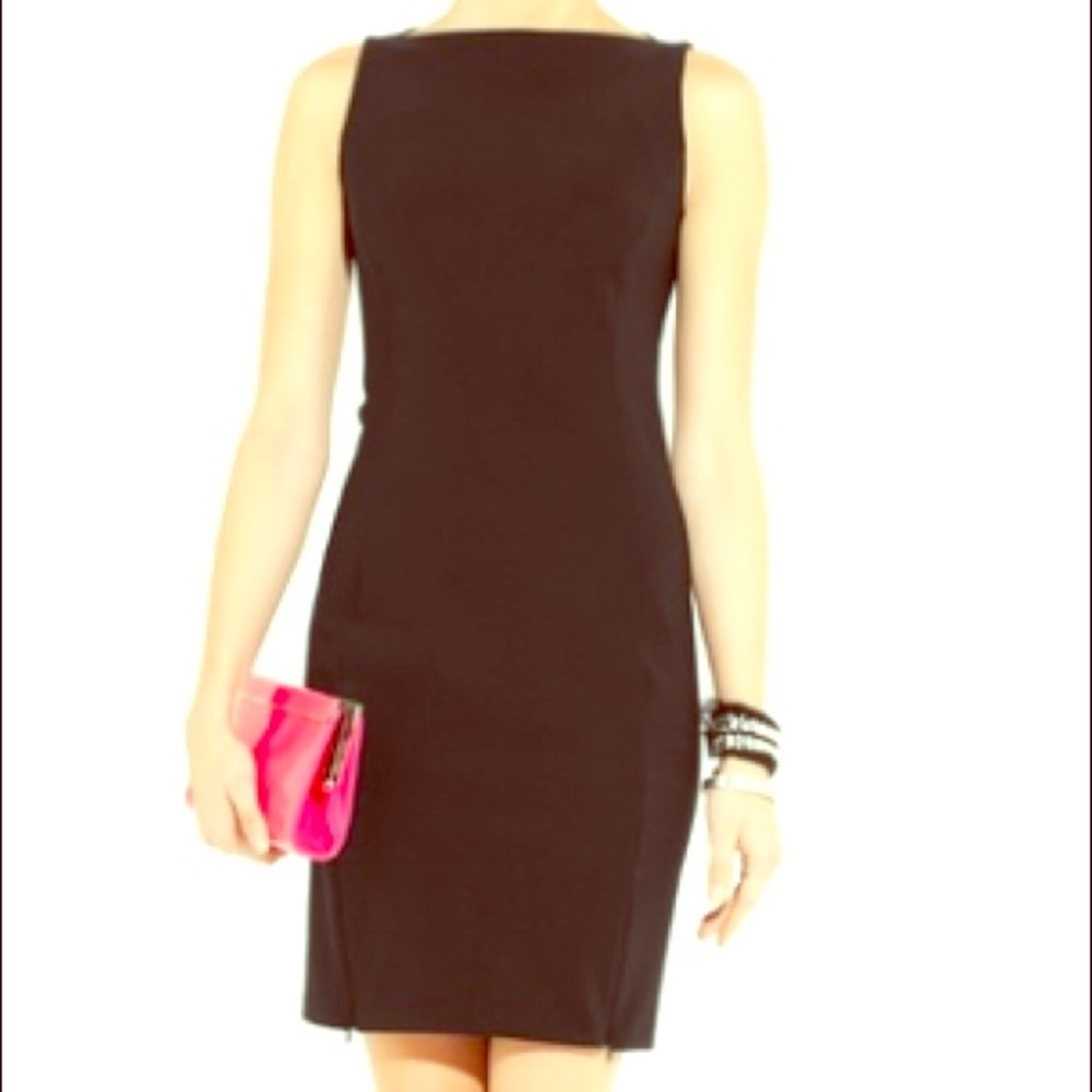 DVF Audrina black cocktail dress